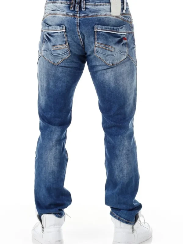 Voyager R-Neal Jeans - Raw Blue^Rusty Neal Hot