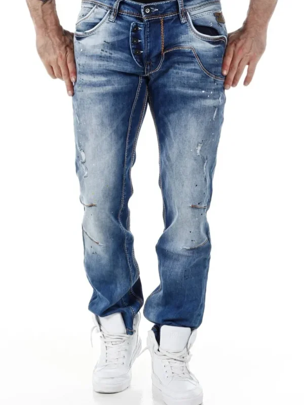 Voyager R-Neal Jeans - Raw Blue^Rusty Neal Hot