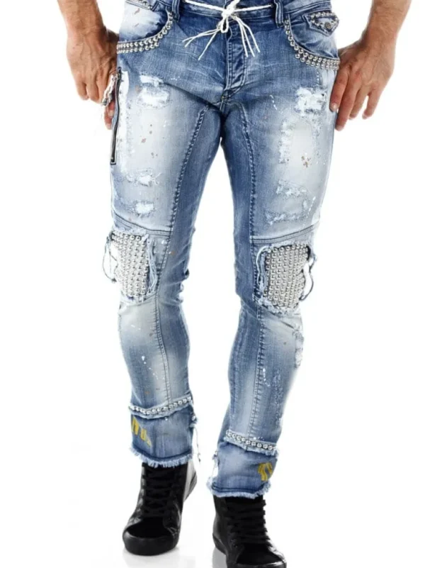 Zakai Jeans - Lyseblå^Kingz Store