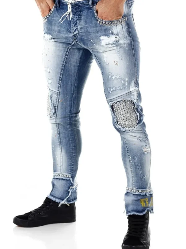 Zakai Jeans - Lyseblå^Kingz Store