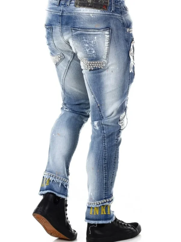 Zakai Jeans - Lyseblå^Kingz Store