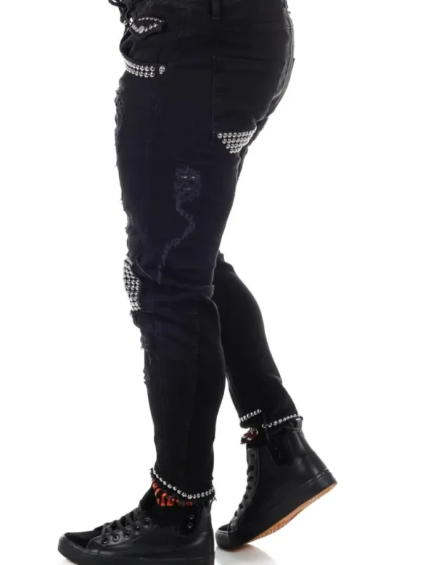 Zakai Jeans - Sort^Kingz Shop