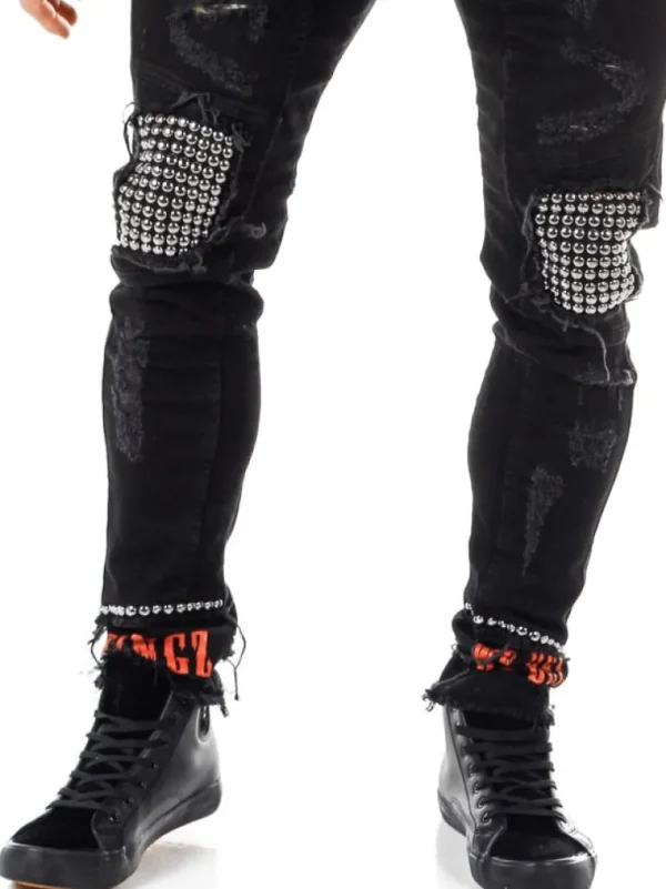 Zakai Jeans - Sort^Kingz Shop