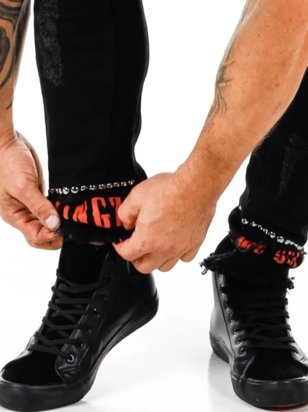 Zakai Jeans - Sort^Kingz Shop