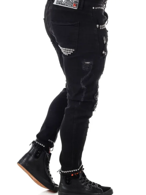 Zakai Jeans - Sort^Kingz Shop