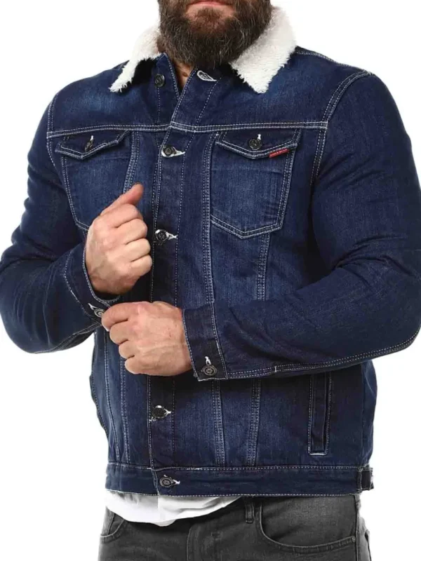 Zeke Foret Jeansjakke - Bla^Cipo & Baxx Best Sale