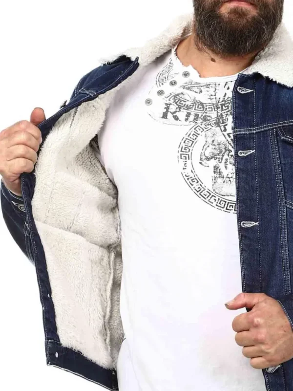 Zeke Foret Jeansjakke - Bla^Cipo & Baxx Cheap